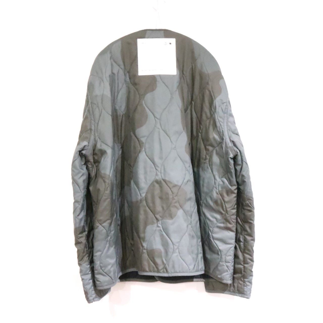 OAMC Camo Quilted Combat Liner Jacket Green Size S