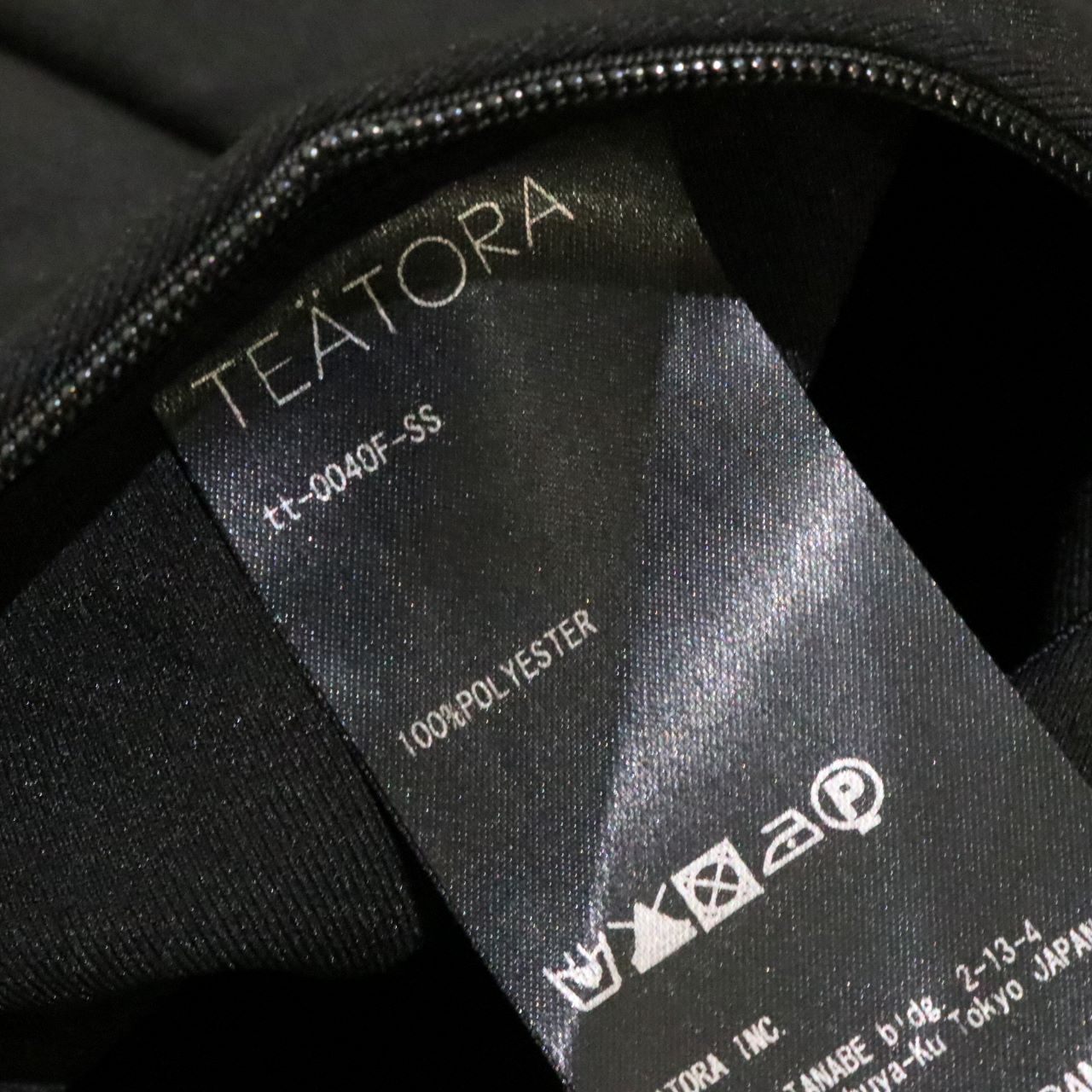 TEATORA Wallet Pants Office Wrinkle-Resistant Black Size 3