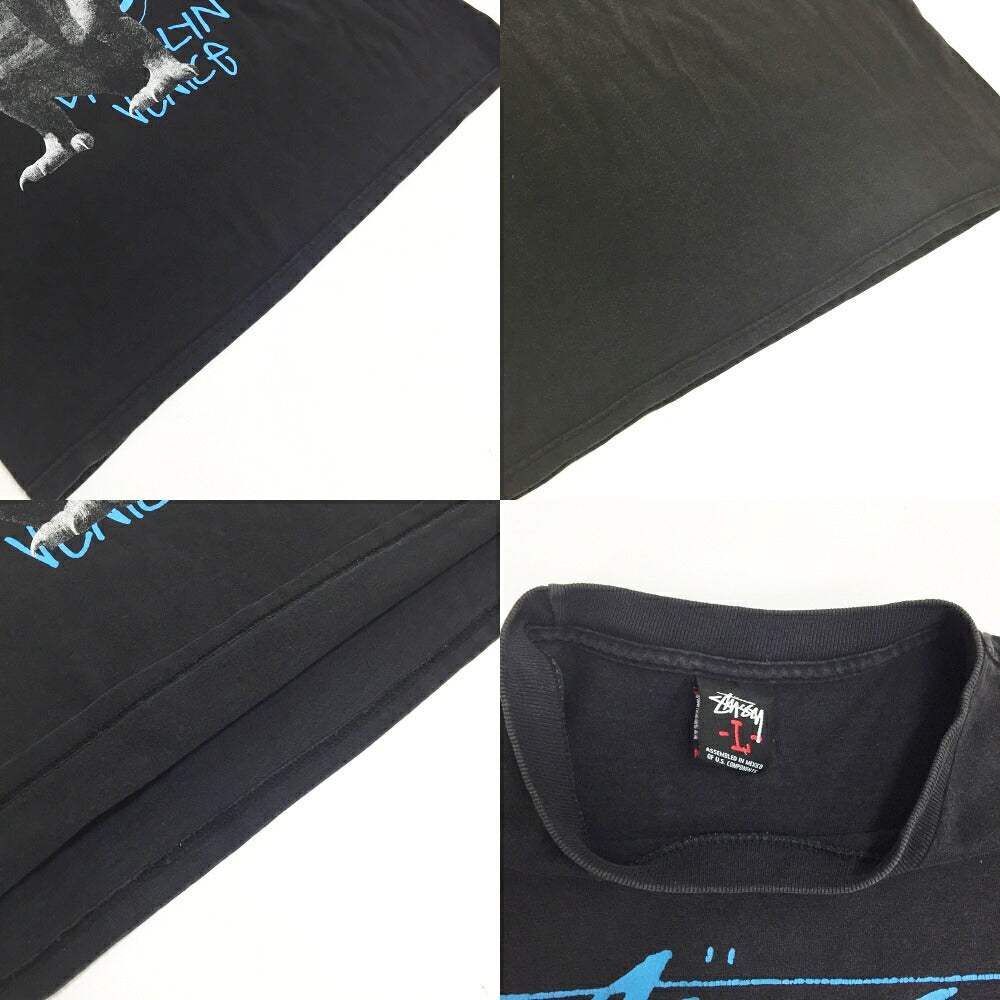 STUSSY T-REX Tee Black Size L