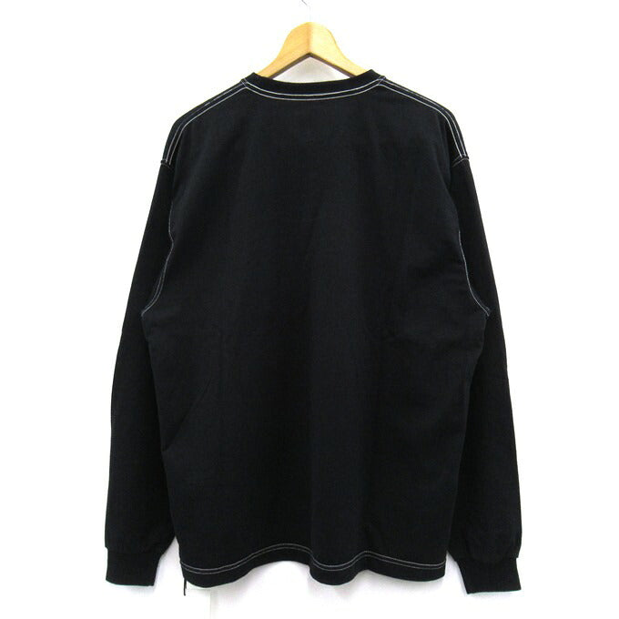 WTAPS 21AW BLANK Long Sleeve T-Shirt Black Size 01