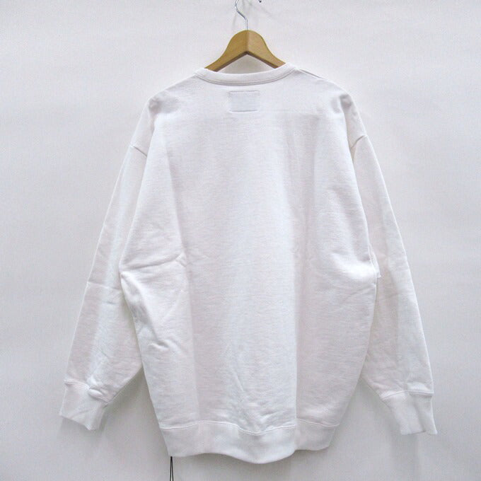 WTAPS 25SS Academy Cotton Sweatshirt White Size 04