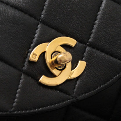 CHANEL Matelasse Double Coco Lambskin Backpack Size ONE SIZE