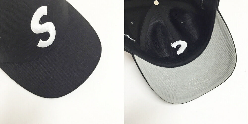Supreme World Famous S Logo 6-Panel Cap Black Size ONE SIZE