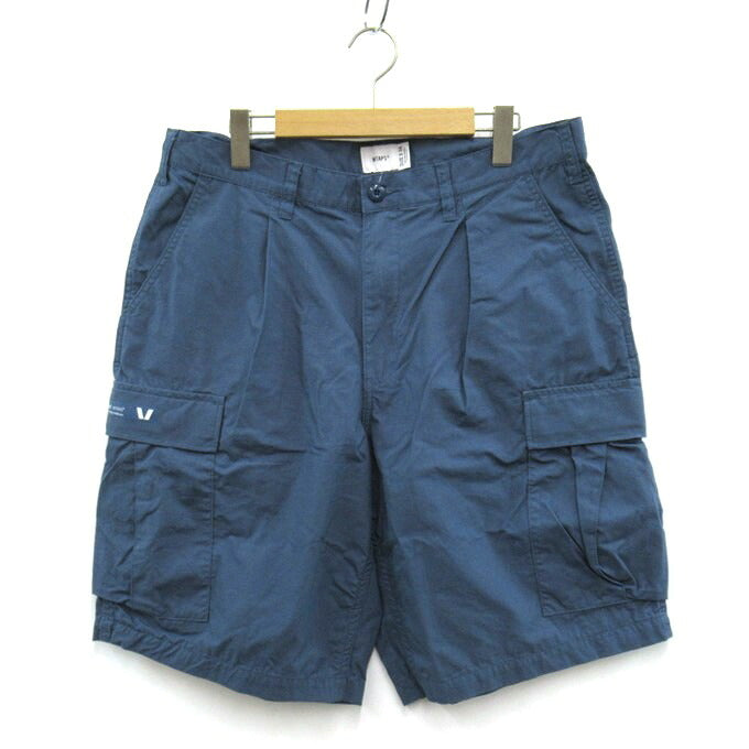 WTAPS 25SS MILS9601 Ripstop 6-Pocket Shorts Blue Size 04