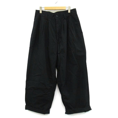 BLACK Scandal Yohji Yamamoto Ripstop Wide Pants Size 3
