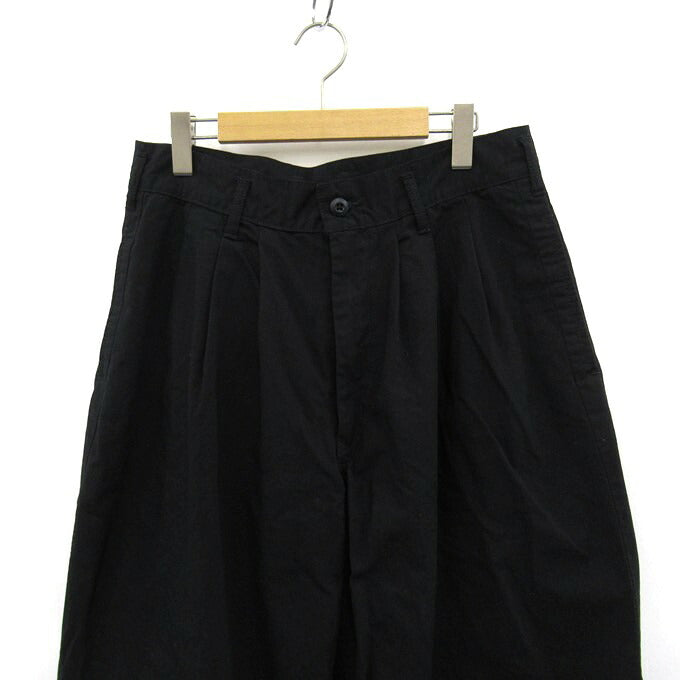 BLACK Scandal Yohji Yamamoto Ripstop Wide Pants Size 3