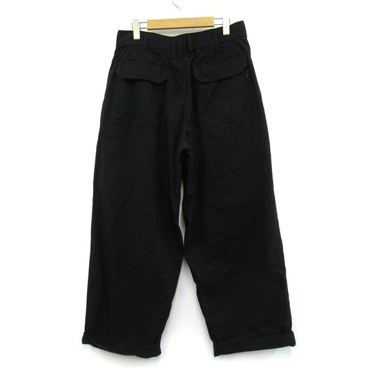 BLACK Scandal Yohji Yamamoto Ripstop Wide Pants Size 3