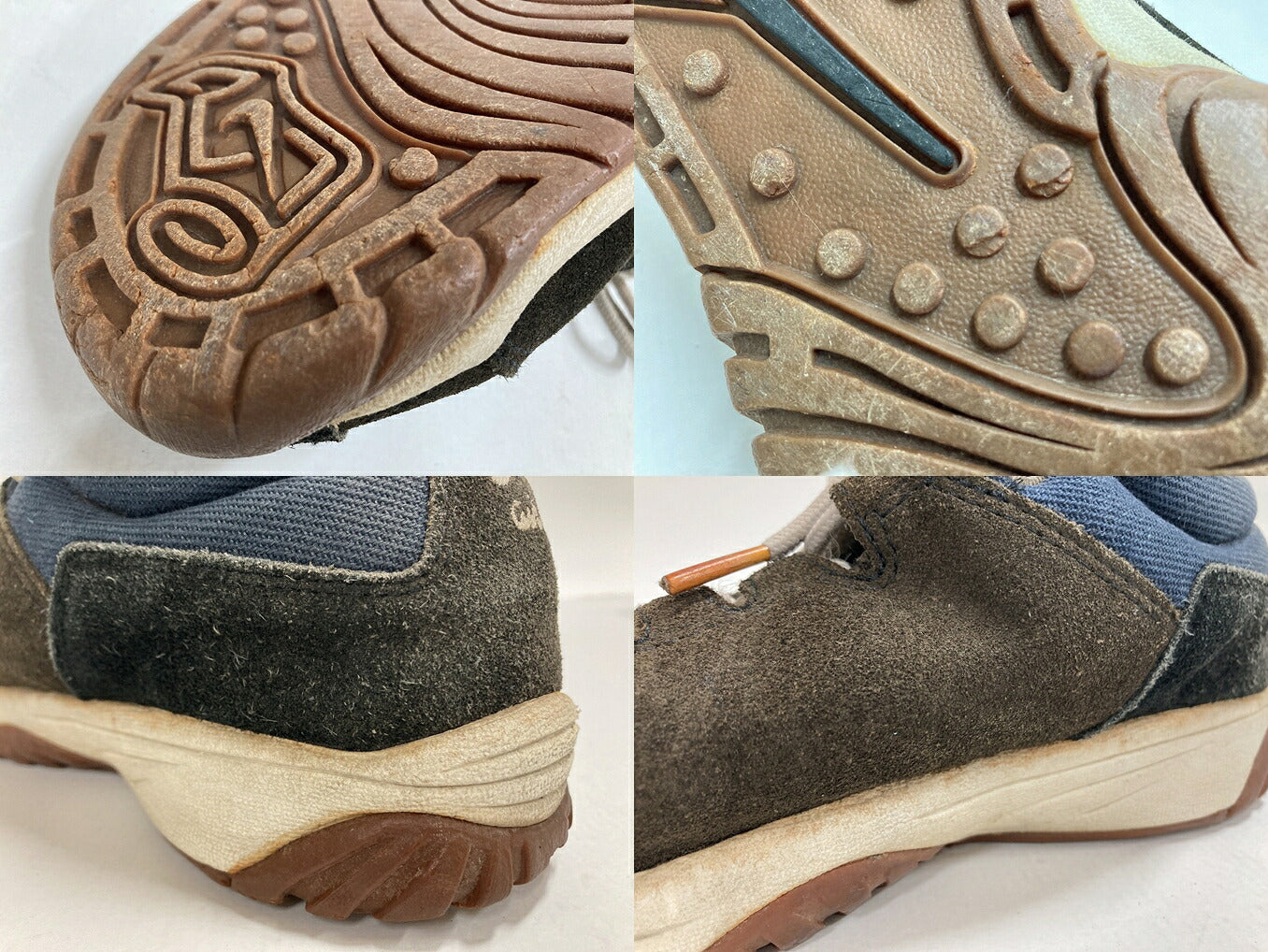 NIKE 1996 Air Snak Brown Blue Sneakers Size 28cm