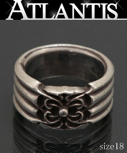 CHROME HEARTS Spider Band Sterling Silver Ring Size ONE SIZE