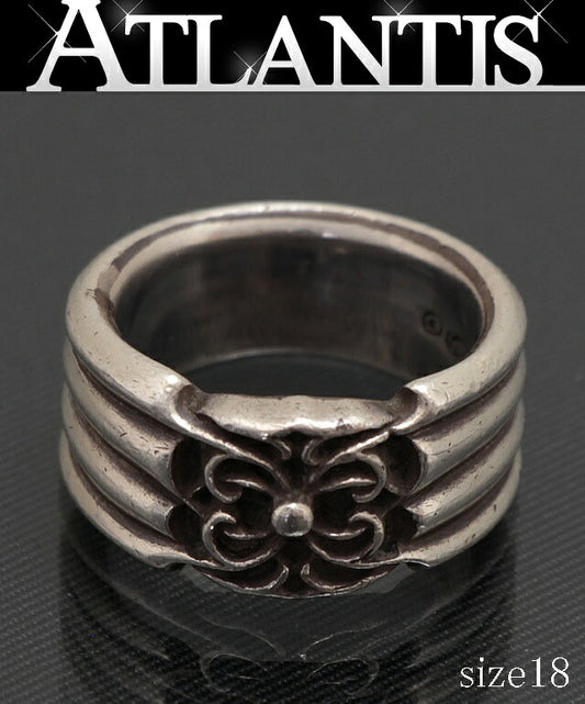 CHROME HEARTS Spider Band Sterling Silver Ring Size ONE SIZE