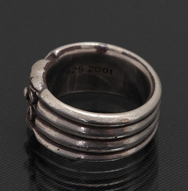 CHROME HEARTS Spider Band Sterling Silver Ring Size ONE SIZE