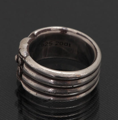 CHROME HEARTS Spider Band Sterling Silver Ring Size ONE SIZE
