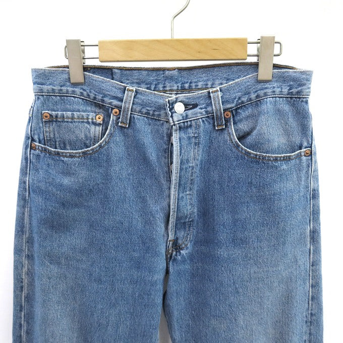 Levi's 501 Straight USA Made Jeans Blue Pants Size W34