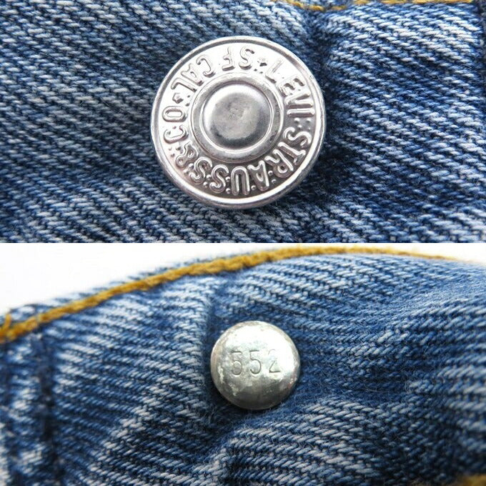 Levi's 501 Straight USA Made Jeans Blue Pants Size W34