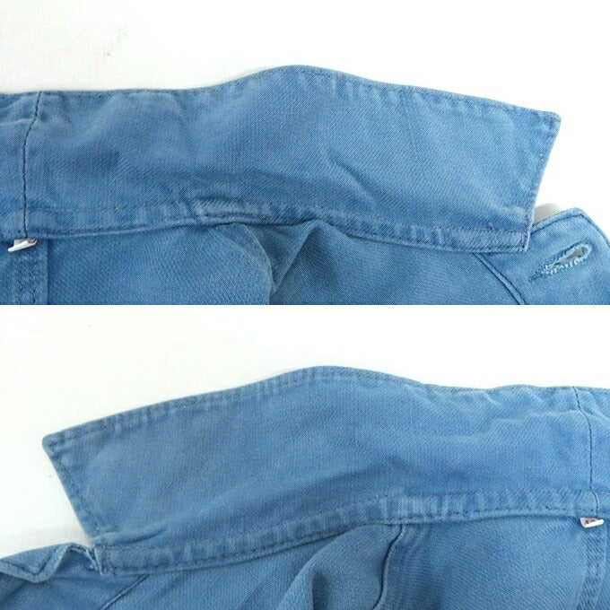FRENCH WORK MOLESKIN JACKET Blue Size 40