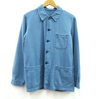 FRENCH WORK MOLESKIN JACKET Blue Size 40