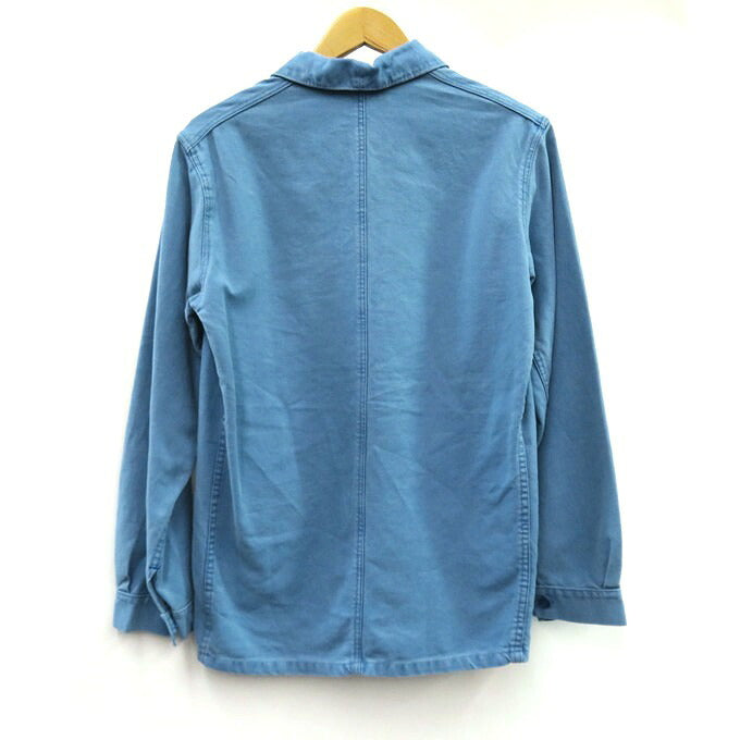 FRENCH WORK MOLESKIN JACKET Blue Size 40