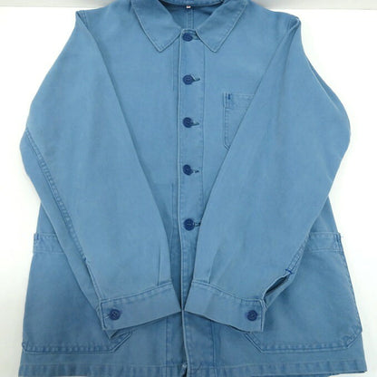 FRENCH WORK MOLESKIN JACKET Blue Size 40