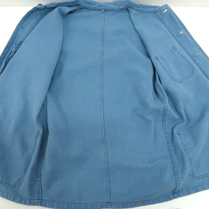 FRENCH WORK MOLESKIN JACKET Blue Size 40