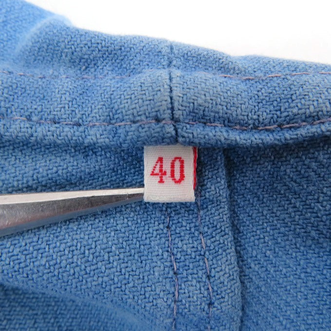FRENCH WORK MOLESKIN JACKET Blue Size 40