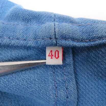 FRENCH WORK MOLESKIN JACKET Blue Size 40