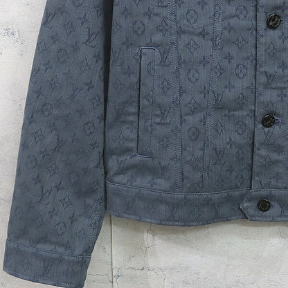 Louis Vuitton 19AW Blue Denim Jacket Size 50