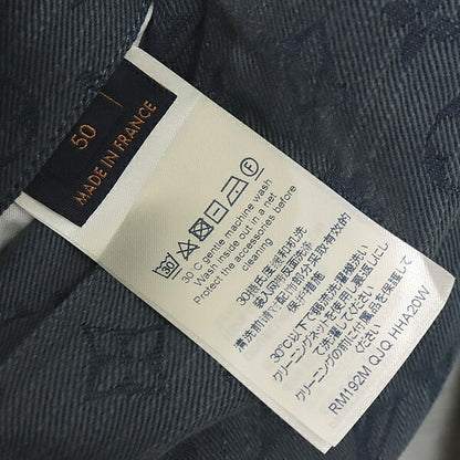 Louis Vuitton 19AW Blue Denim Jacket Size 50