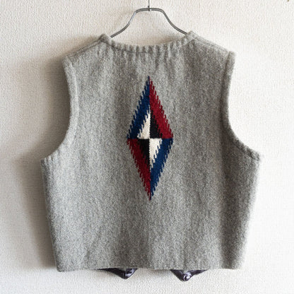ORTEGA'S Chimayo Vest Gray Size 38