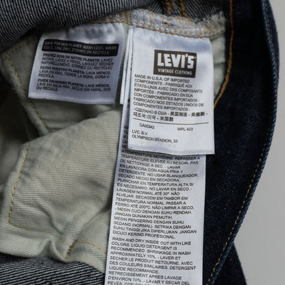 Levi's Vintage Clothing x ZXX 501ZXX Big E Jeans Denim Pants Size 33×32
