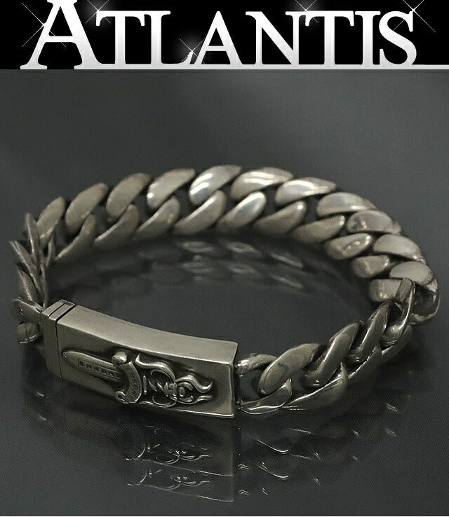CHROME HEARTS Baby Classic Dagger ID Bracelet Silver
