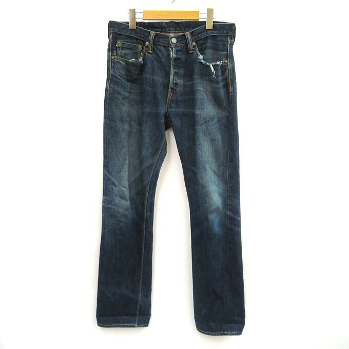 FULLCOUNT 1101XX Straight Denim Jeans Indigo Pants Size W30
