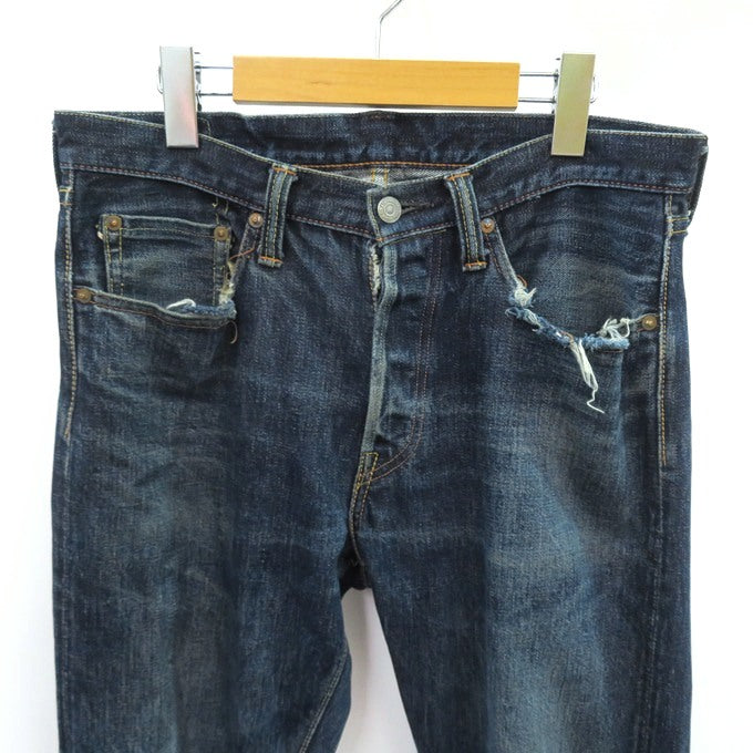 FULLCOUNT 1101XX Straight Denim Jeans Indigo Pants Size W30