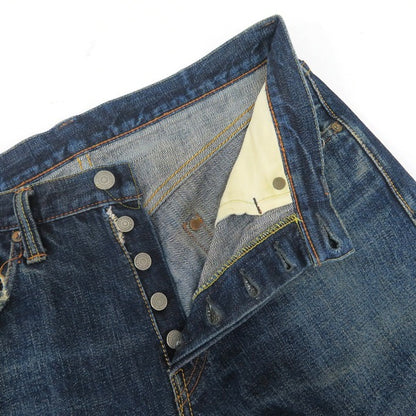 FULLCOUNT 1101XX Straight Denim Jeans Indigo Pants Size W30