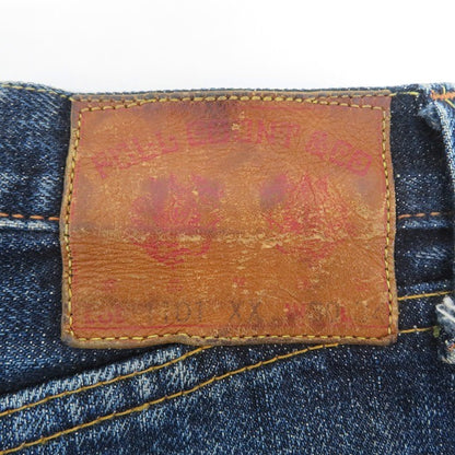 FULLCOUNT 1101XX Straight Denim Jeans Indigo Pants Size W30