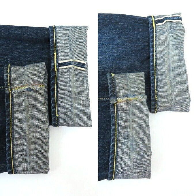FULLCOUNT 1101XX Straight Denim Jeans Indigo Pants Size W30