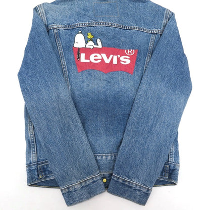 Levis x Peanuts Snoopy Indigo Denim Jacket Size XS