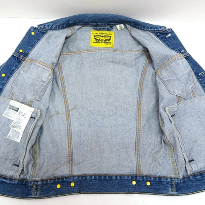 Levis x Peanuts Snoopy Indigo Denim Jacket Size XS