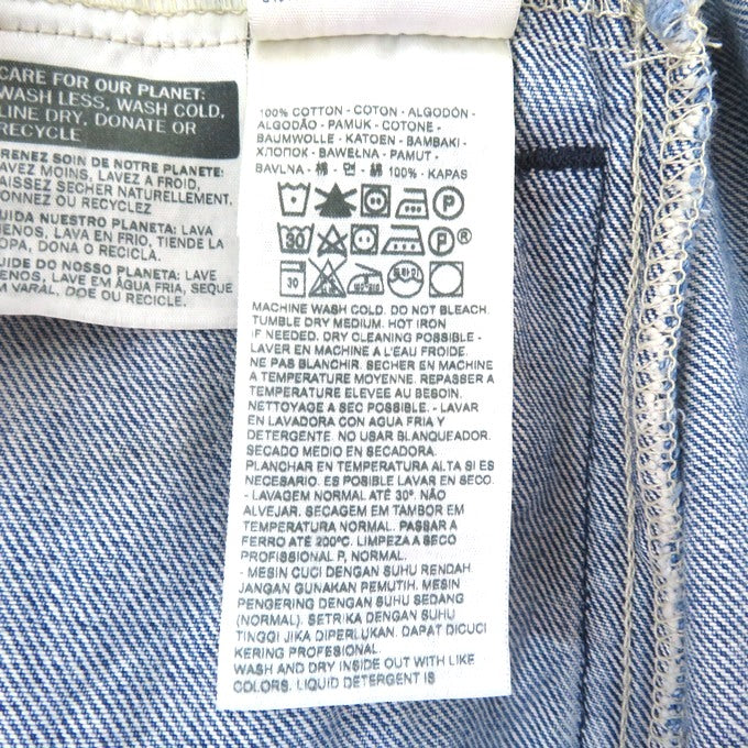 Levis x Peanuts Snoopy Indigo Denim Jacket Size XS