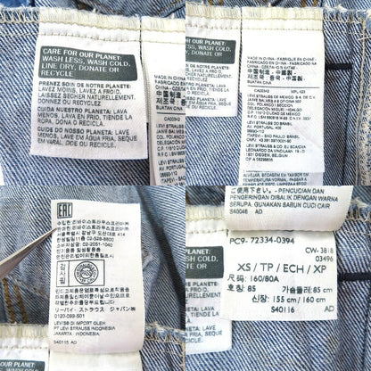 Levis x Peanuts Snoopy Indigo Denim Jacket Size XS