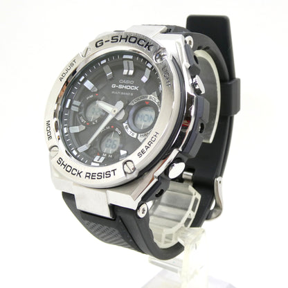 CASIO G-SHOCK G-STEEL Solar Radio Watch Black Size ONE SIZE