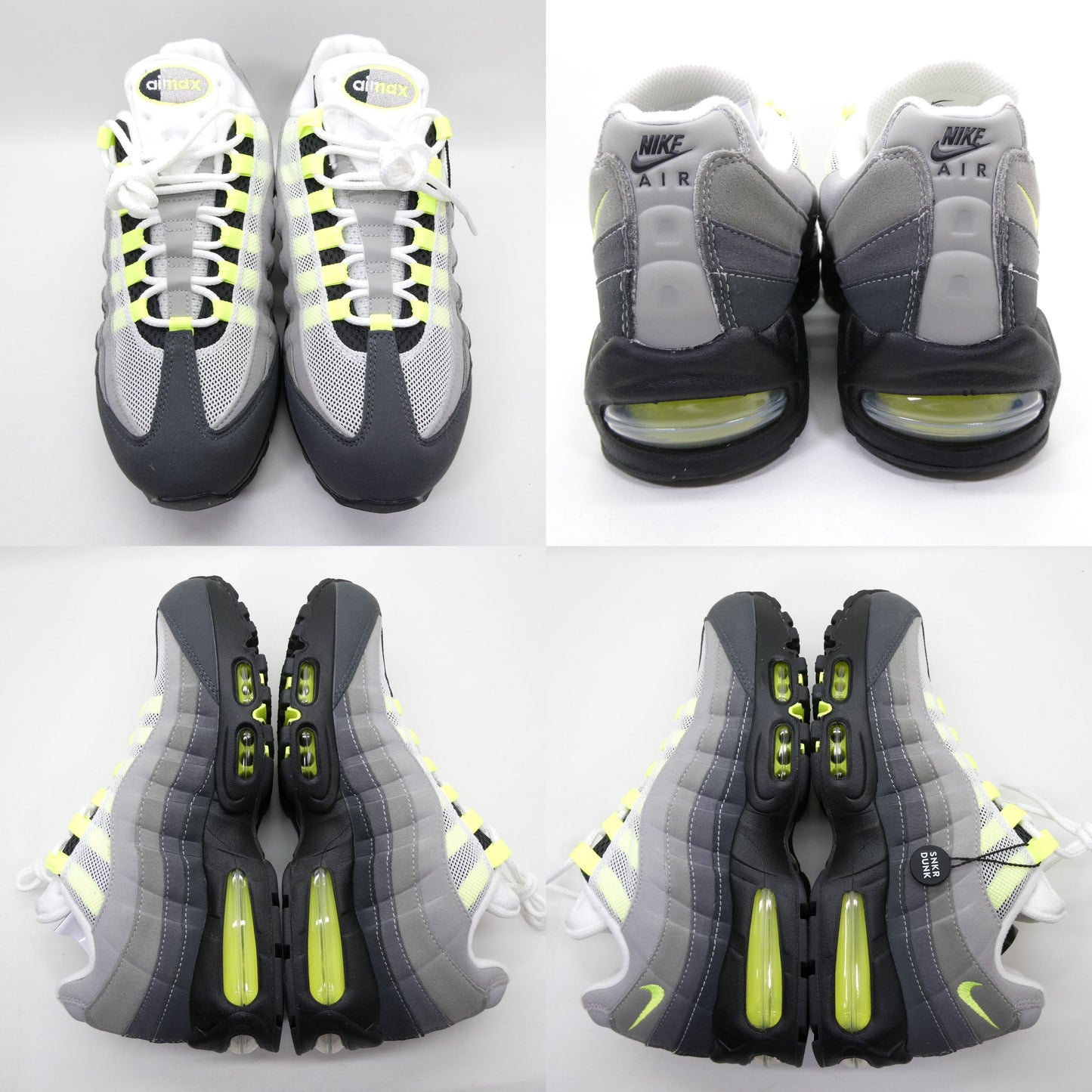 NIKE Air Max 95 OG Big Bubble Neon Yellow Sneakers