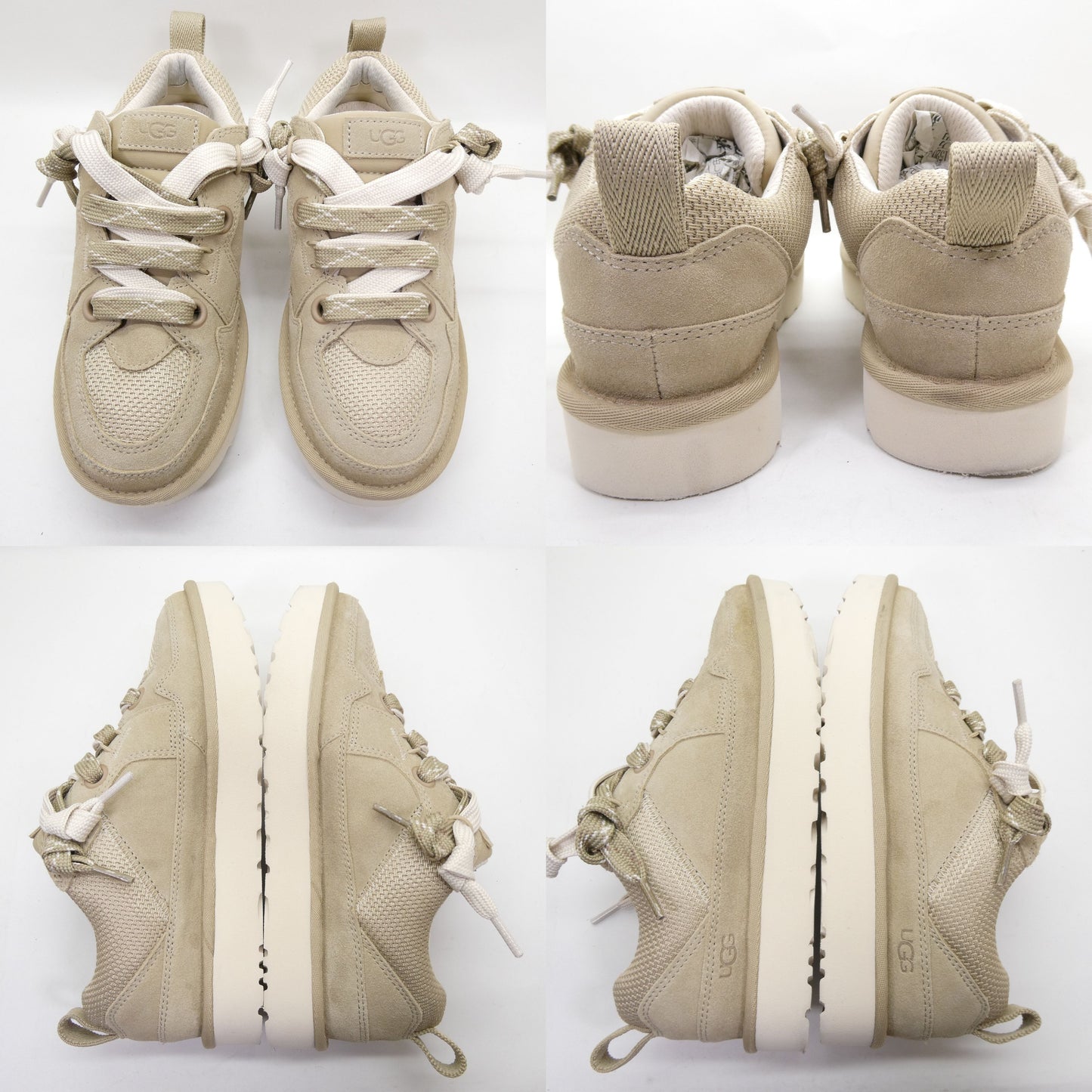 UGG W Lo Lowmel Mustard Seed Beige Sneakers