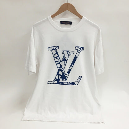 AUR LV SKI Short Sleeve Cotton Crewneck Knit Size L