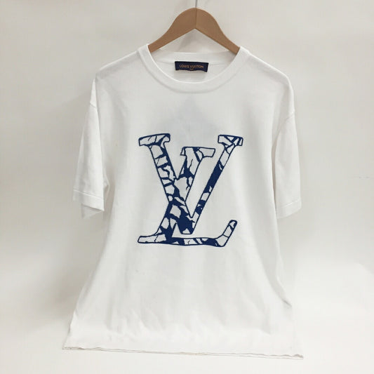 AUR LV SKI Short Sleeve Cotton Crewneck Knit Size L