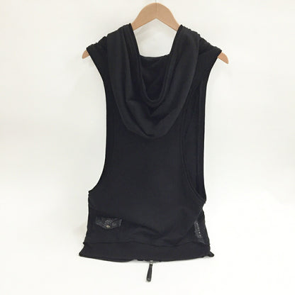 KMRii Sleeveless Black Hoodie