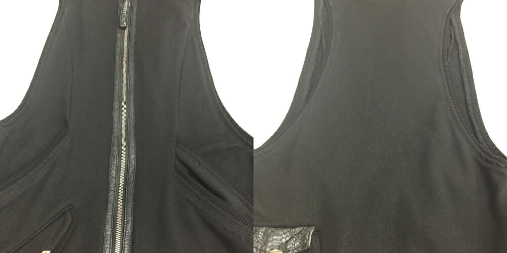 KMRii Sleeveless Black Hoodie