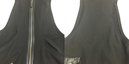 KMRii Sleeveless Black Hoodie