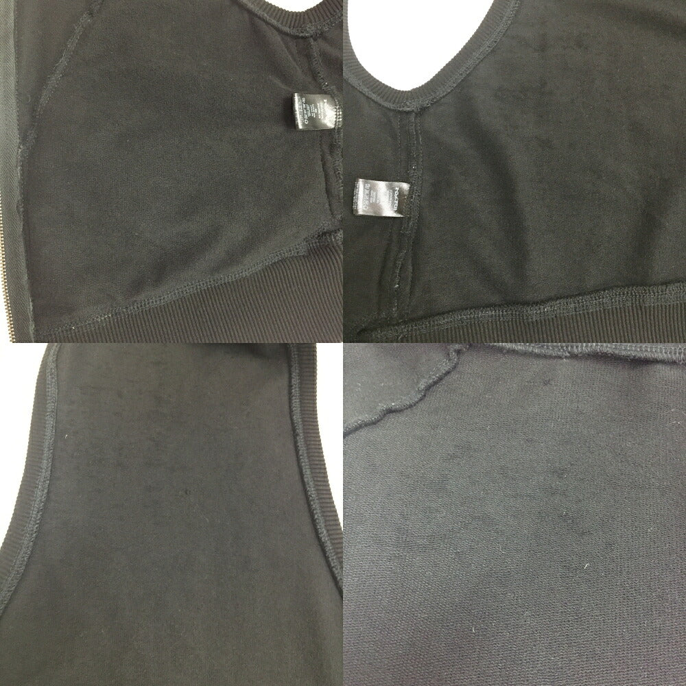 KMRii Sleeveless Black Hoodie