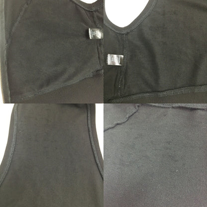 KMRii Sleeveless Black Hoodie