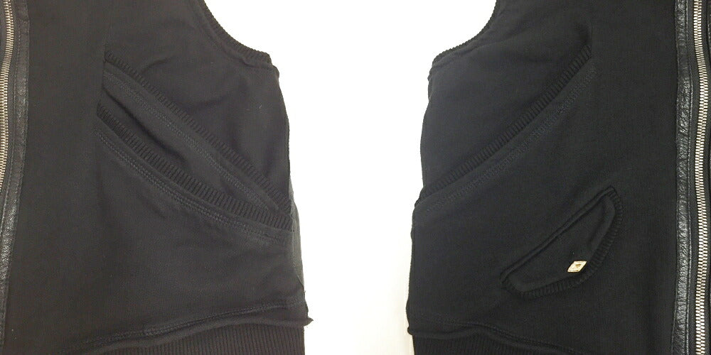 KMRii Sleeveless Black Hoodie